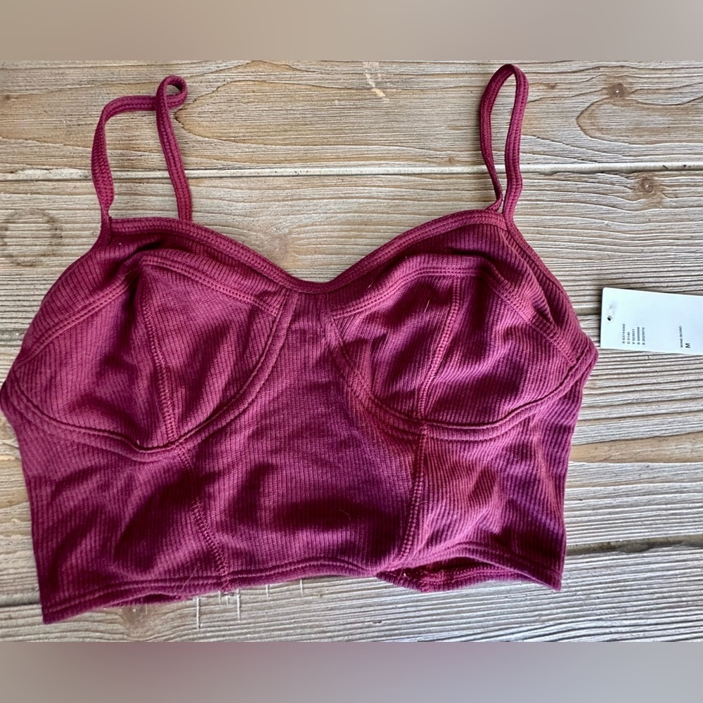 ‼️RARE‼️🎸Urban Outfitters🎸🔥NWT🔥Out From Under Bralette in Wine—M